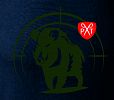 Pánské tričko myslivecké s divočákem PXT CREATIVE 150 ombre blue vel. XL  - Obrázek (1)